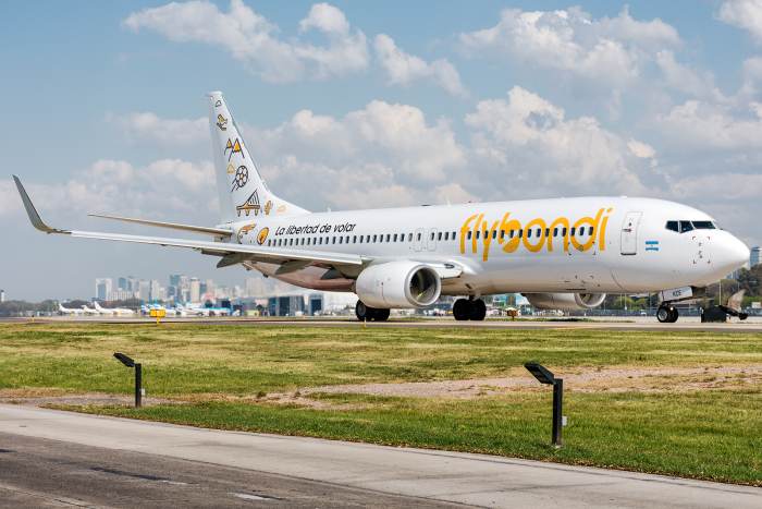 Avión de Flybondi