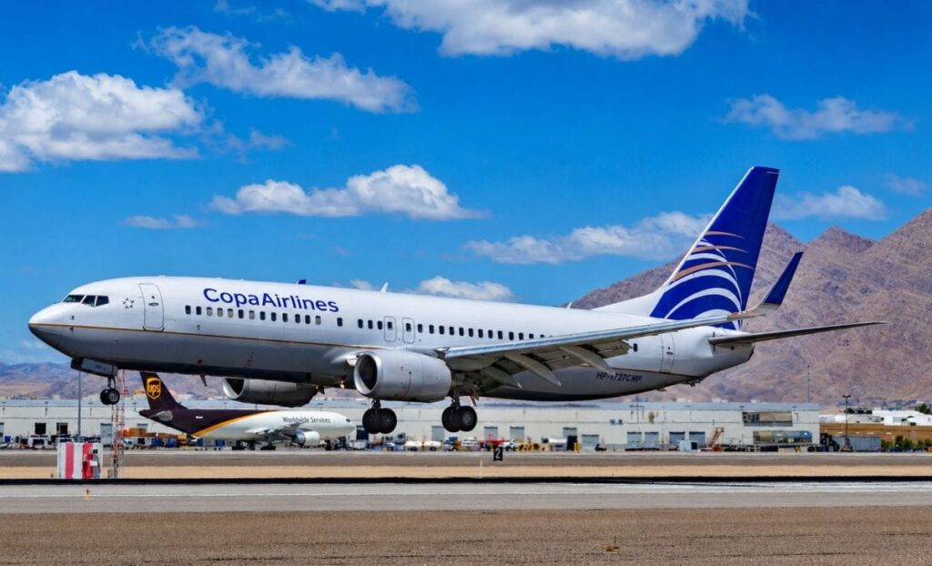 Avión de Copa Airlines