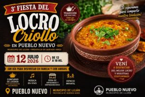 Fiesta del Locro Criollo en Pueblo Nuevo, Municipio de Luján, provincia de Buenos Aires