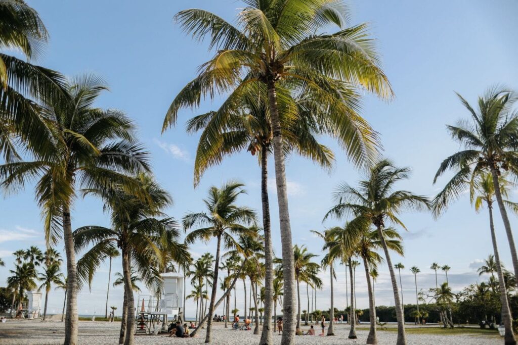 Playa en Miami