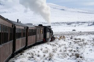 Tren La Trochita, Esquel, invierno