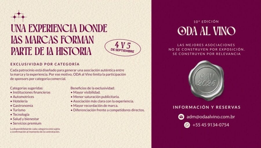 Oda al Vino, Iguazú, provincia de Misiones