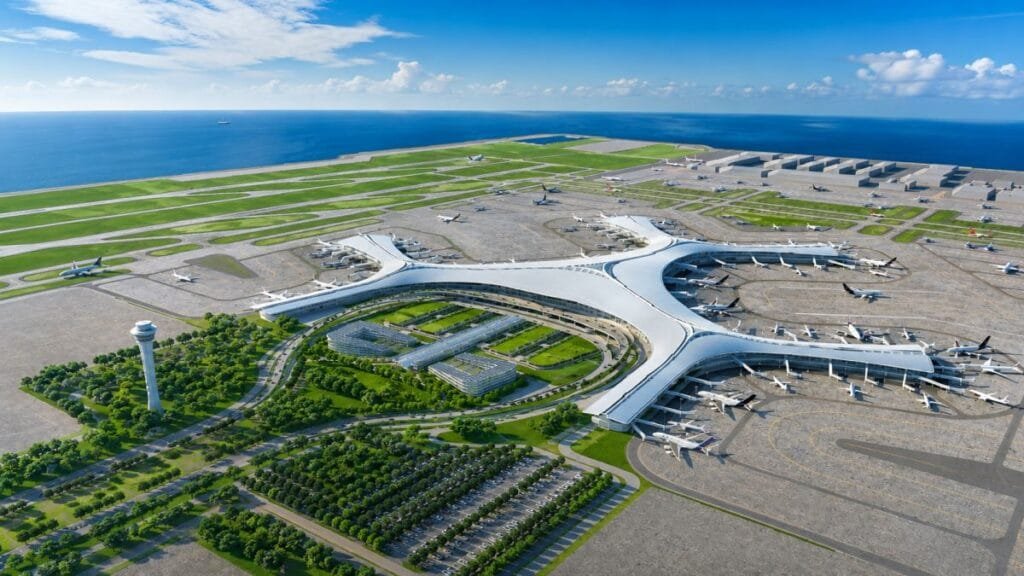 Aeropuerto Marítimo en China