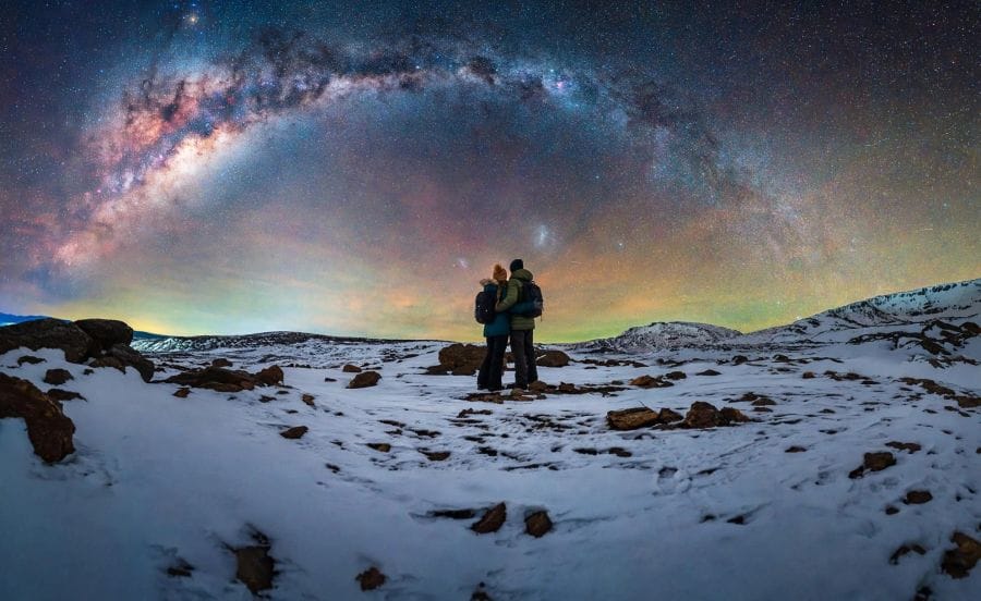 Avistaje Vía Láctea en Caviahue-Copahue, Neuquén, Argentina