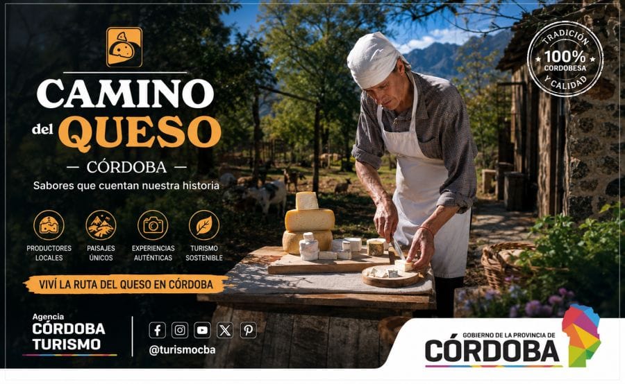 Caminos del Queso en la provincia de Córdoba