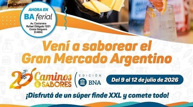 Caminos y Sabores, Feria Gastronómica en La Rural de Palermo