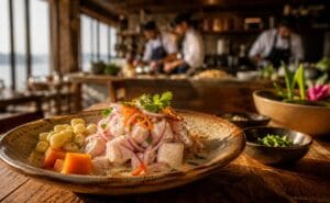 Ceviche Peruano, gastronomía del Perú