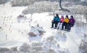 Aerosilla centro de Esquí Chapelco, Neuquén