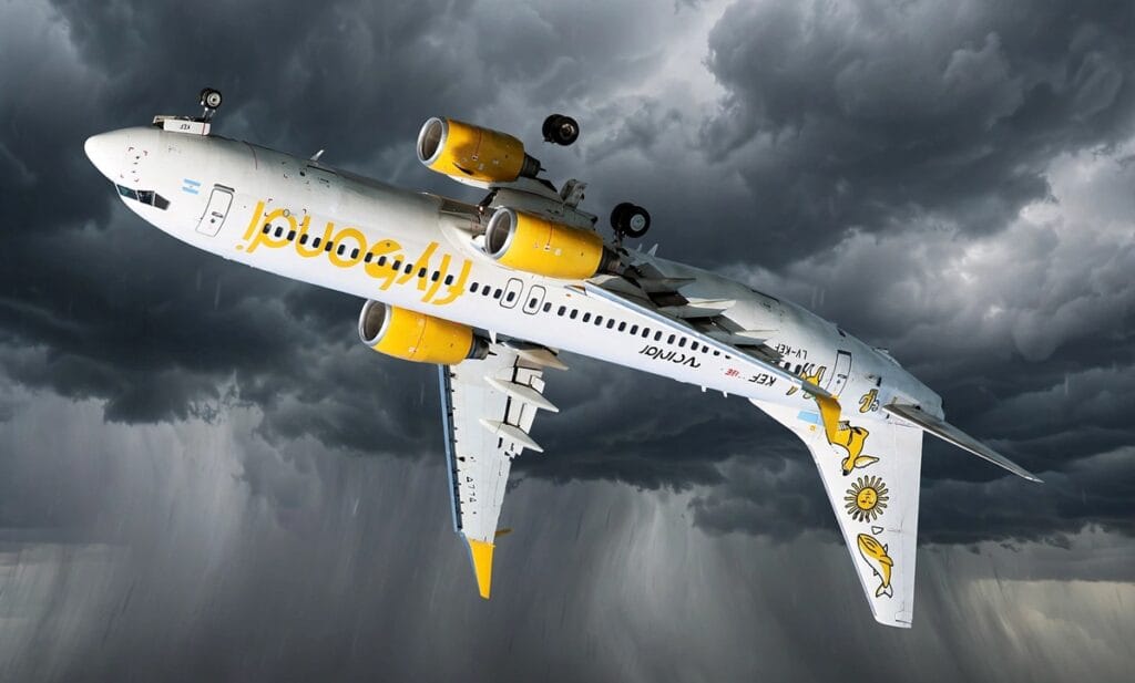 Flybondi para atrás