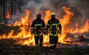 Incendios Forestales en España y Francia