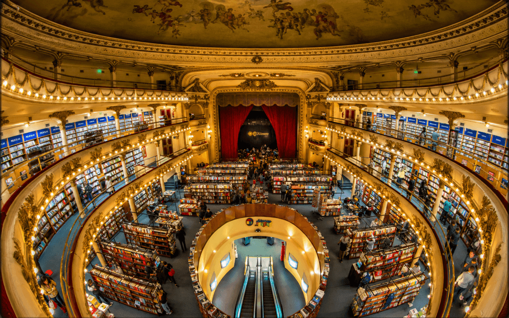 Librería Ateneo, Grand Splendid, en CABA