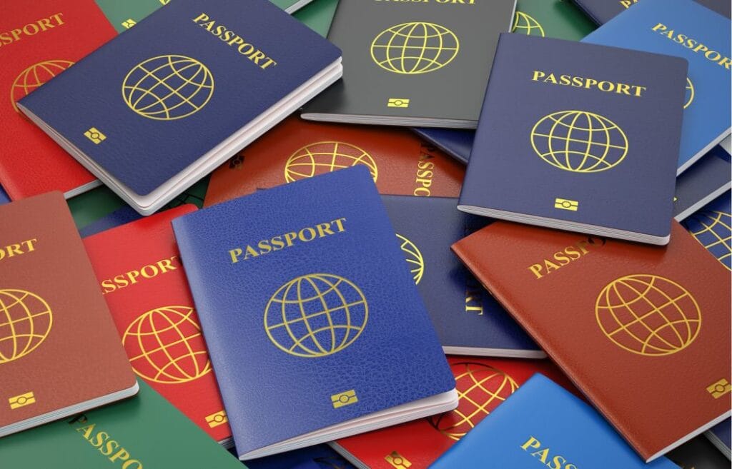 Pasaportes general, sin especificaciones