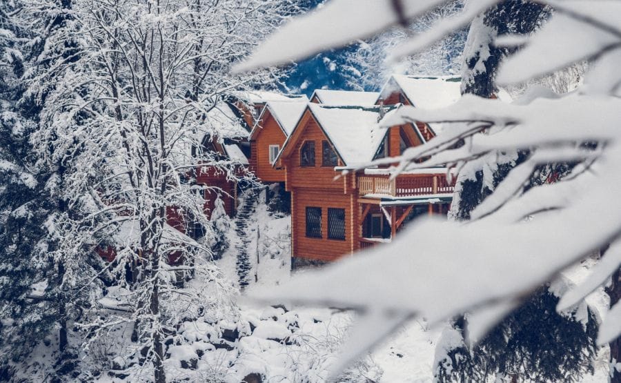 Vacaciones de Invierno en una Cabaña