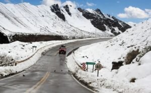 Apertura rutas Cordillerana después de las nevadas intensas.