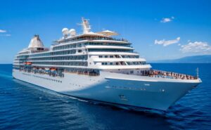 Crucero en el mar