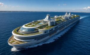 Crucero, ciudad flotante, proyecto para que el crucero pueda navegar por tres años.