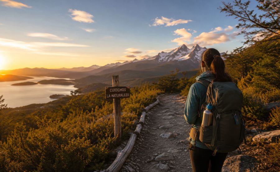 Consejos para cuidar el ambiente, Cuidemos la Naturaleza cuando hacemos turismo