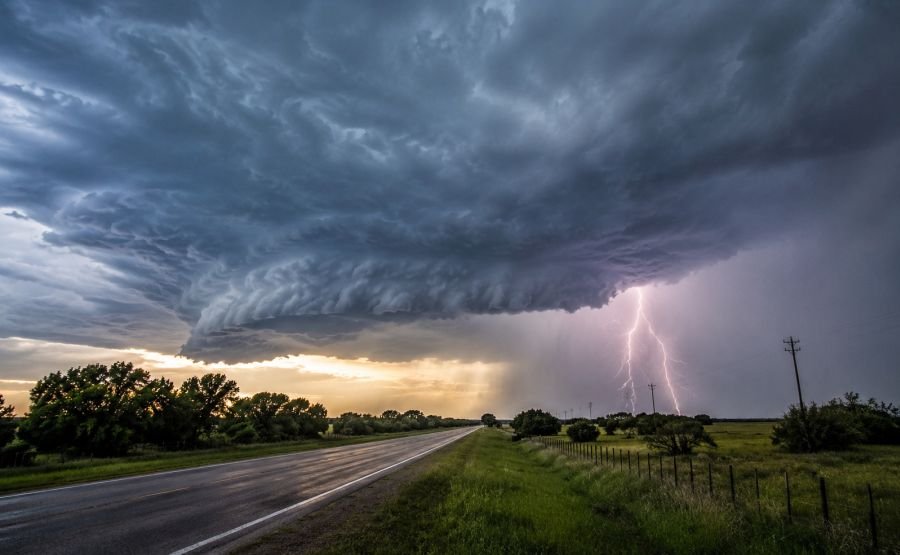 Tormenta provocada por el fenómeno de El Niño en el Litoral Argentina