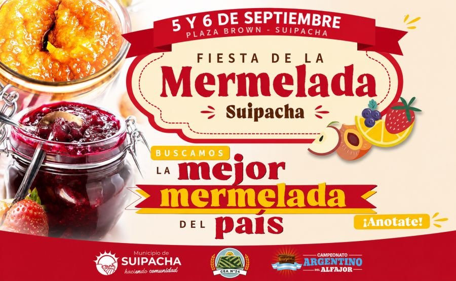Fiesta de la Mermelada, Suipacha, provincia de Buenos Aires