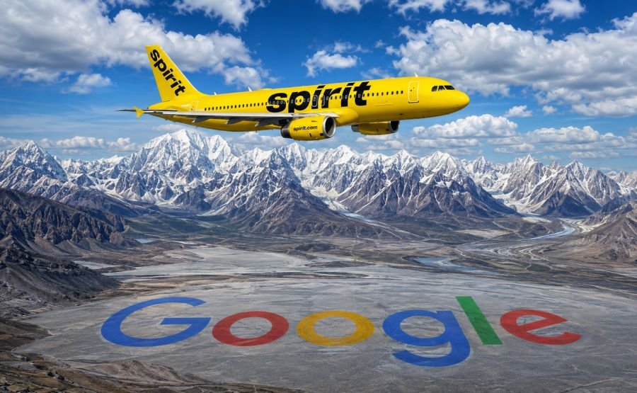 Google compra la base de datos de Spirit Airlines para entrenar su inteligencia artificial