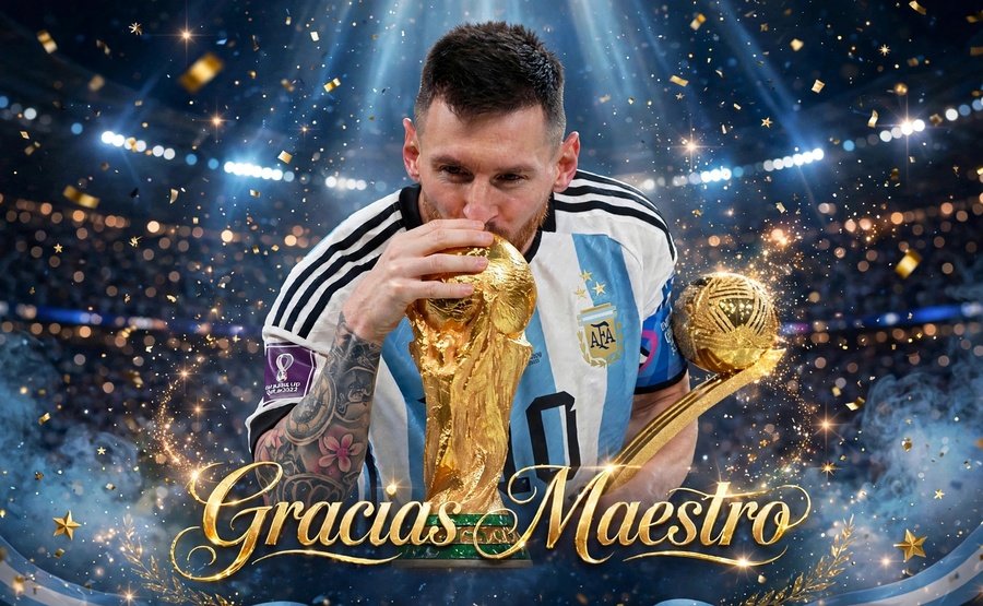 Gracias Maestro, Messi se retira de la selección argentina