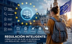 Ley de Inteligencia Artificial en la Unión Europea, y como juega en el área de turismo