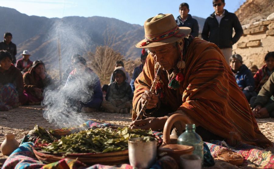 Celebración de la Pachamama en Argentina