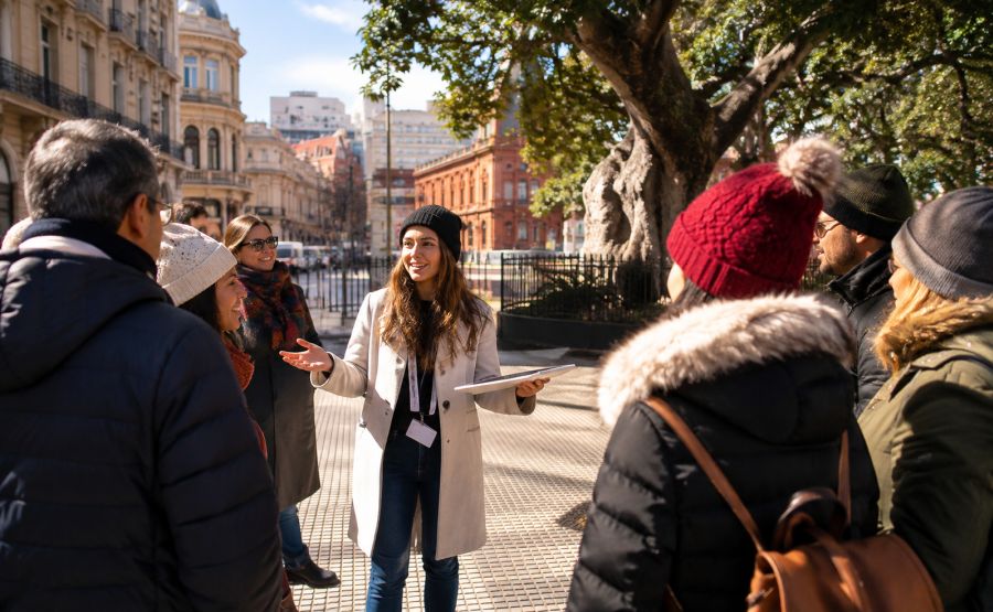 Tour con guía turístico en la Ciudad Autónoma de Buenos Aires