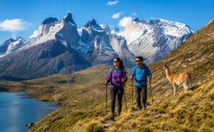 Trekking en el Parque Nacional Torres del Paine, Chile