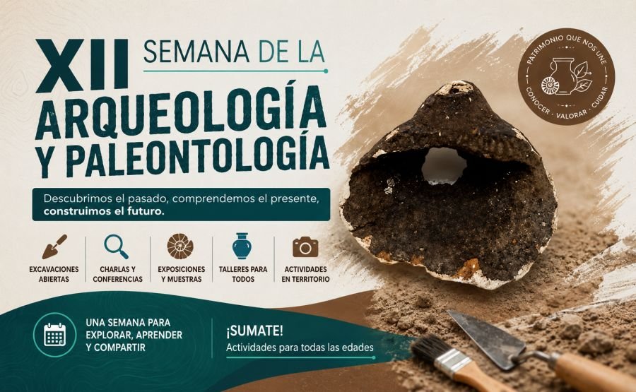 XII Semana de la Arquelogía y la Paleontología en la Ciudad de Buenos Aires