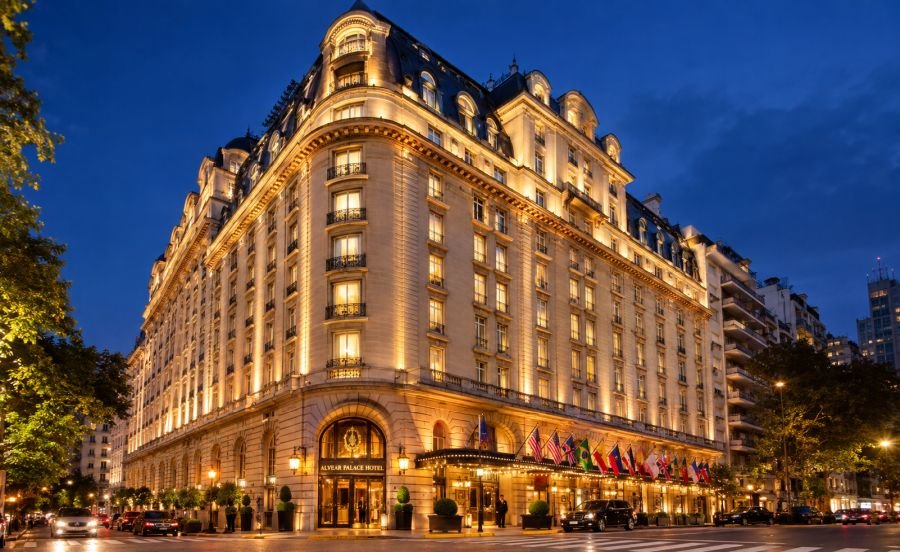 Alvear Palace Hotel, en la Ciudad Autónoma de Buenos Aires