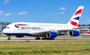 Avión de British Airways