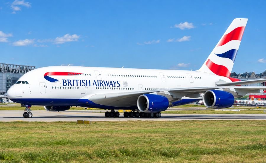 Avión de British Airways