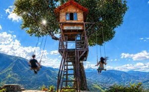 La Casa del Árbol, el columpio del fin del mundo, Baños, Ecuador