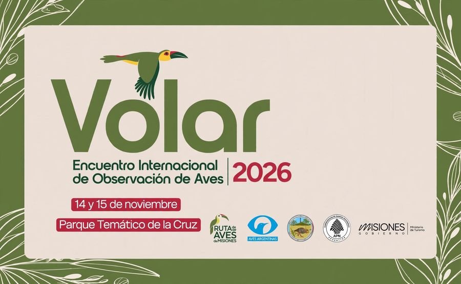 Flyer del Encuentro Internacional de Observación de Aves