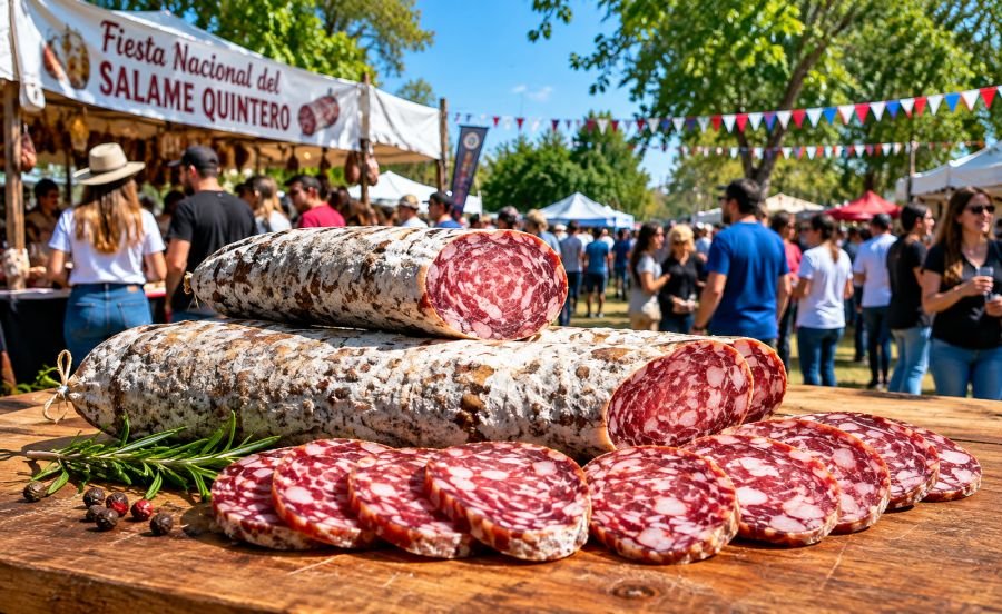 Foto de la Fiesta Nacional del Salame Quintero, Mercedes, provincia de Buenos Aires