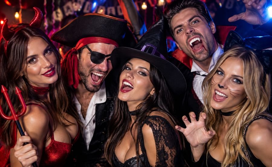 Foto Ilustrativa Halloween en Argentina, generada por AI