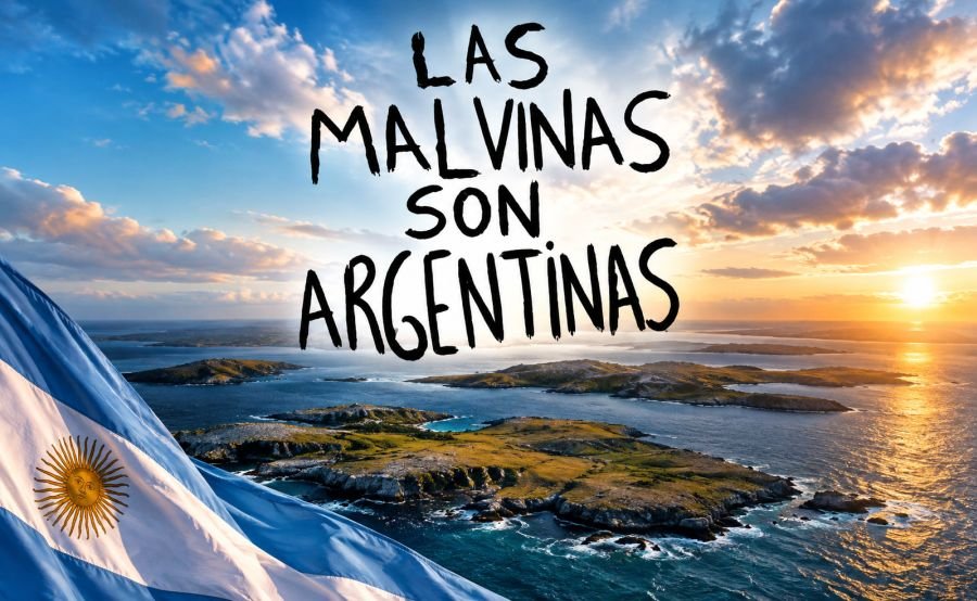 Imagen Ilustrativa que muestra Las Malvinas son Argentinas