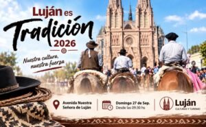 Luján es Tradición, flyer del evento 27 de septiembre 2026