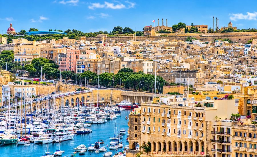 La Valeta, puerto de Malta