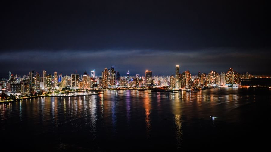 Ciudad de Panamá, vista nocturna