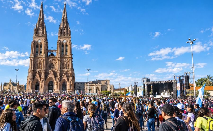 Peregrinación a Luján, provincia de Buenos Aires