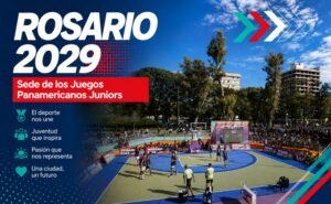 Rosario 2029, Sede de los Juegos Panamericanos Juniors, provincia de Santa Fe, Argentina
