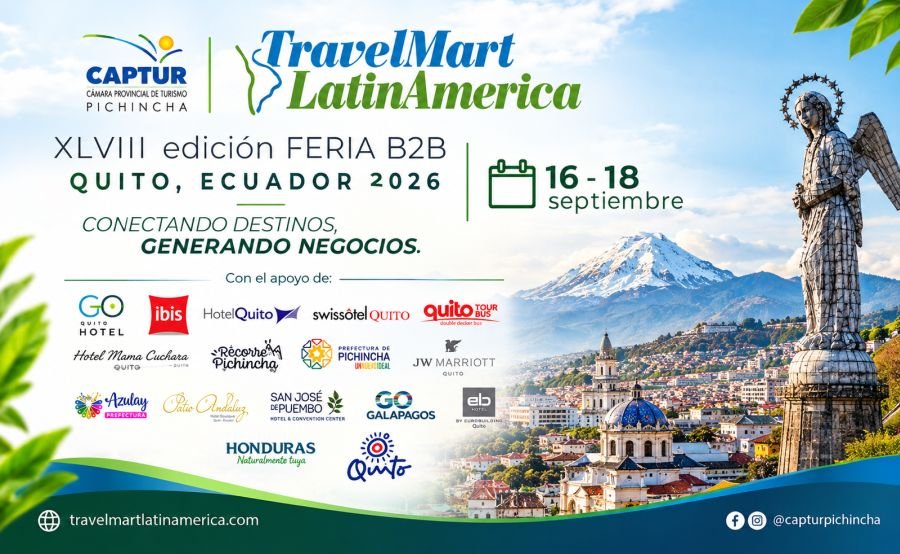 Travelmart Latin América Quito Ecuador del 16 al 18 de septiembre 2026