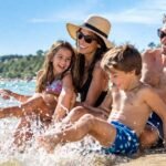 Familia Argentina de Vacaciones en Verano
