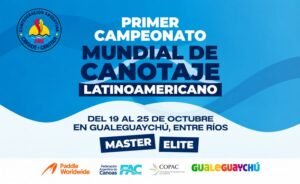 Campeonato Latinoamericano de Canotaje en Gualeguaychú, provincia de Entre Ríos