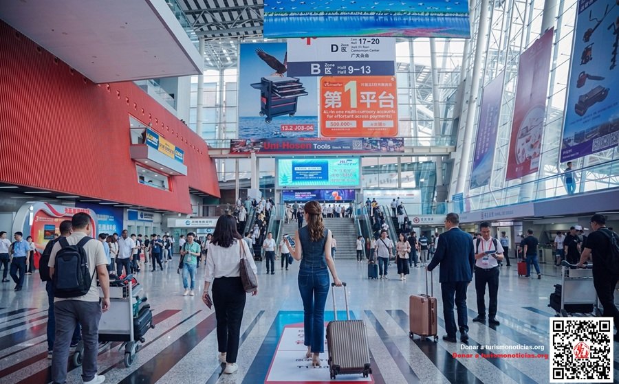 Aeropuerto de China, imagen ilustrativa para la nota que explica la excención del visado a 25 países de la Unión Europea por parte de China.