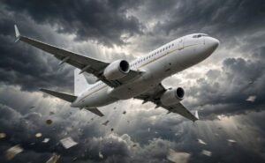 Avión Low Cost Genérico con crisis financiera