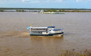 Barco Delta Queen en Rosario, Santa Fe, Argentina