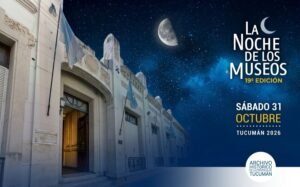 Noche de los Museos, provincia de Tucumán, 31 de octubre 2026, Flyer